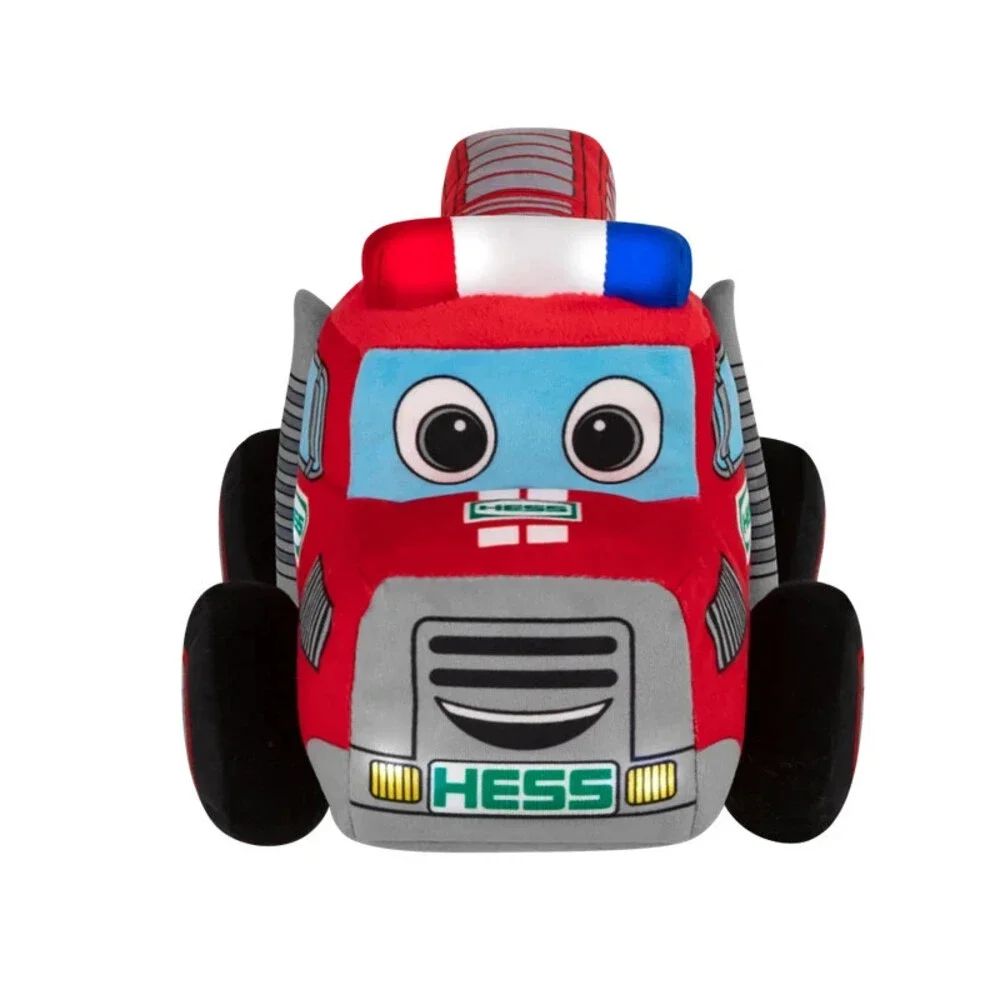 Hess Plush My First Hess Truck 2020 Green White Fire Engine Soft Toy